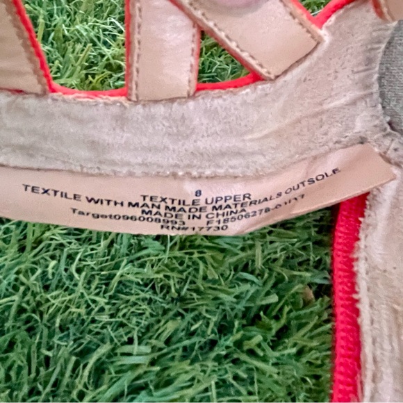 Merona Espadrille Wedge Sandals, Red/Orange, Women’s Size 8 - Picture 10 of 12